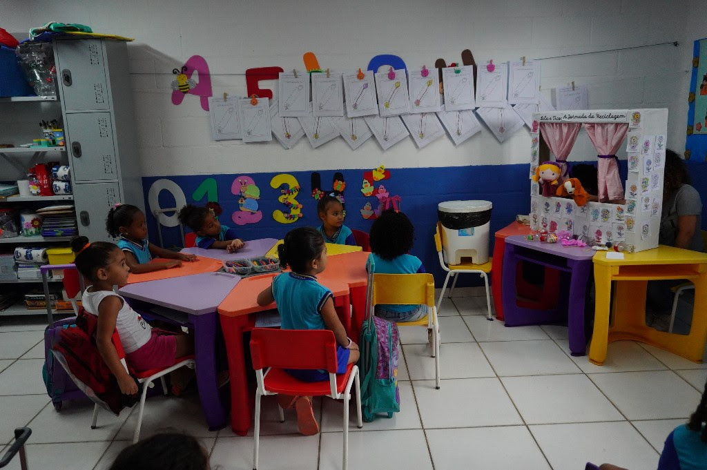 Meio Ambiente e Educação incentivam reciclagem junto aos alunos da rede municipal