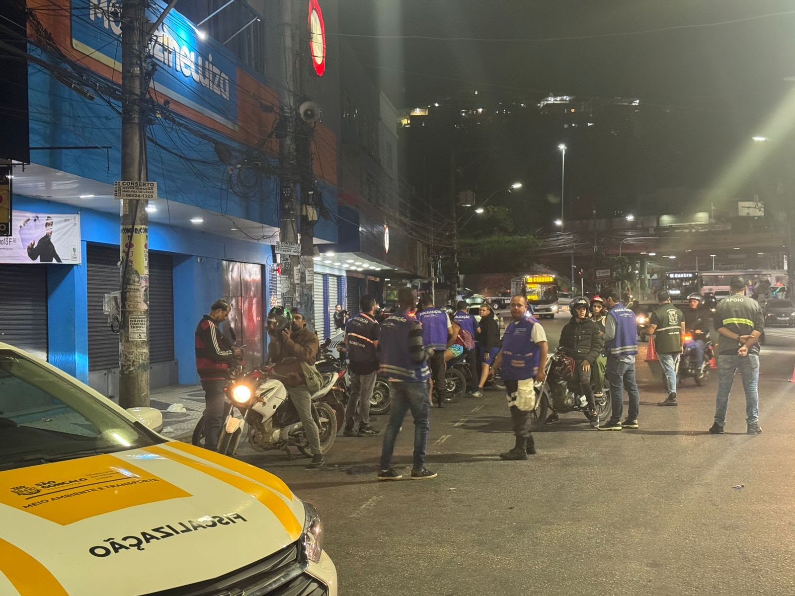 São Gonçalo realiza nova operação de fiscalização contra motos barulhentas