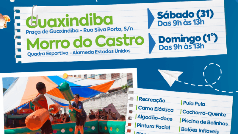Caravana vai levar diversão para gonçalenses neste fim de semana