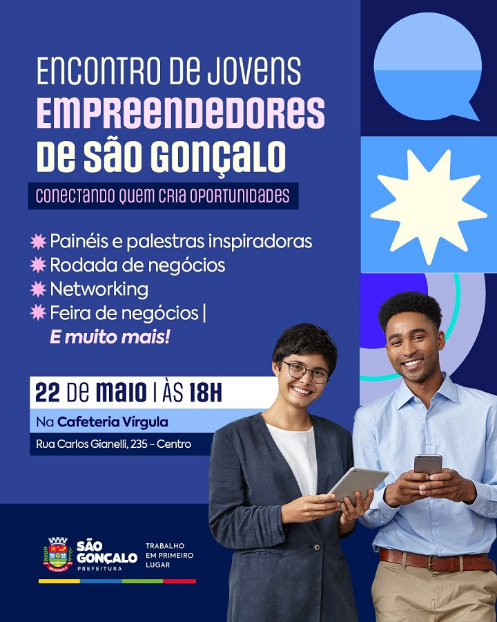 São Gonçalo promove encontro para jovens empreendedores