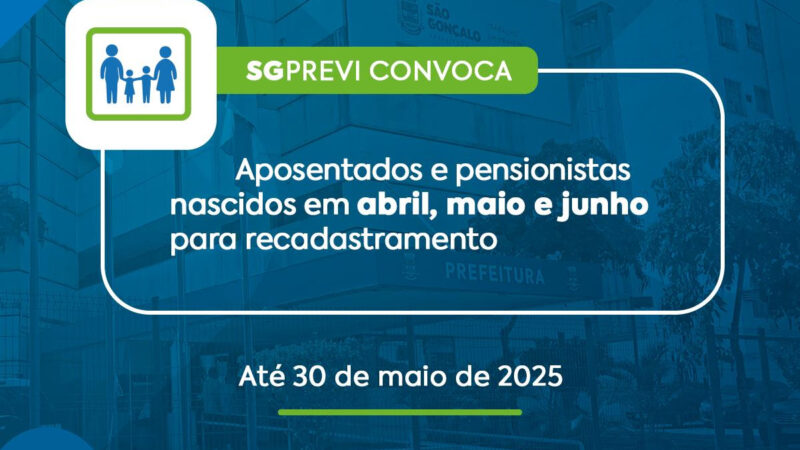 SG-Previ convoca aposentados e pensionistas para recadastramento 