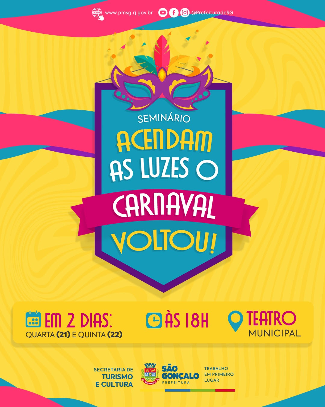 São Gonçalo realizará seminário com foco no resgate da memória carnavalesca