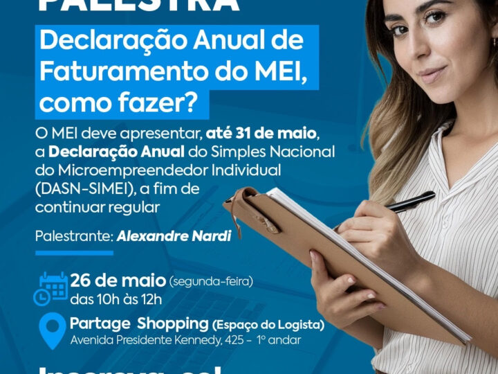 São Gonçalo abre inscrições para palestra sobre Declaração Anual de Faturamento de MEI 