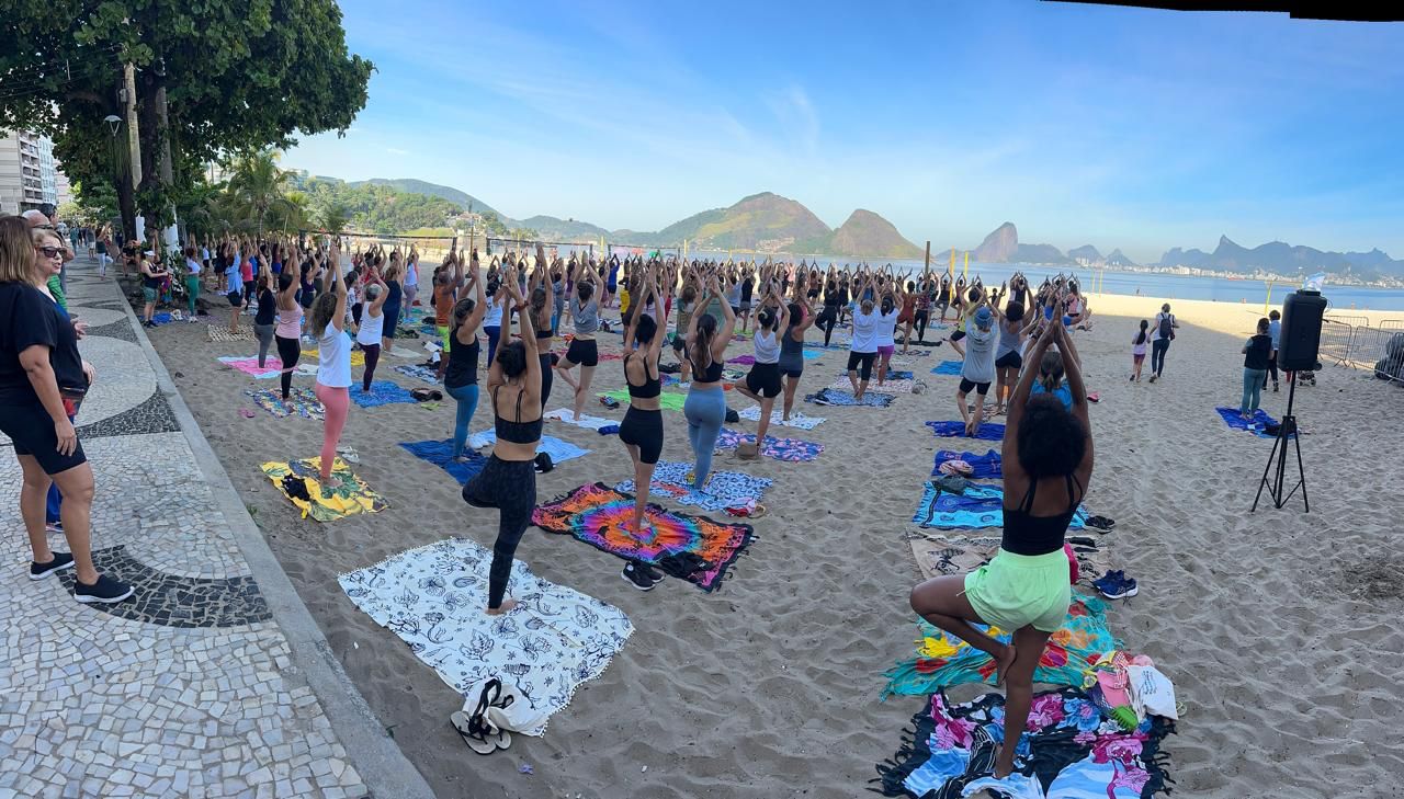 Niterói em Equilíbrio 2025 começa com energia total na Praia de Icaraí