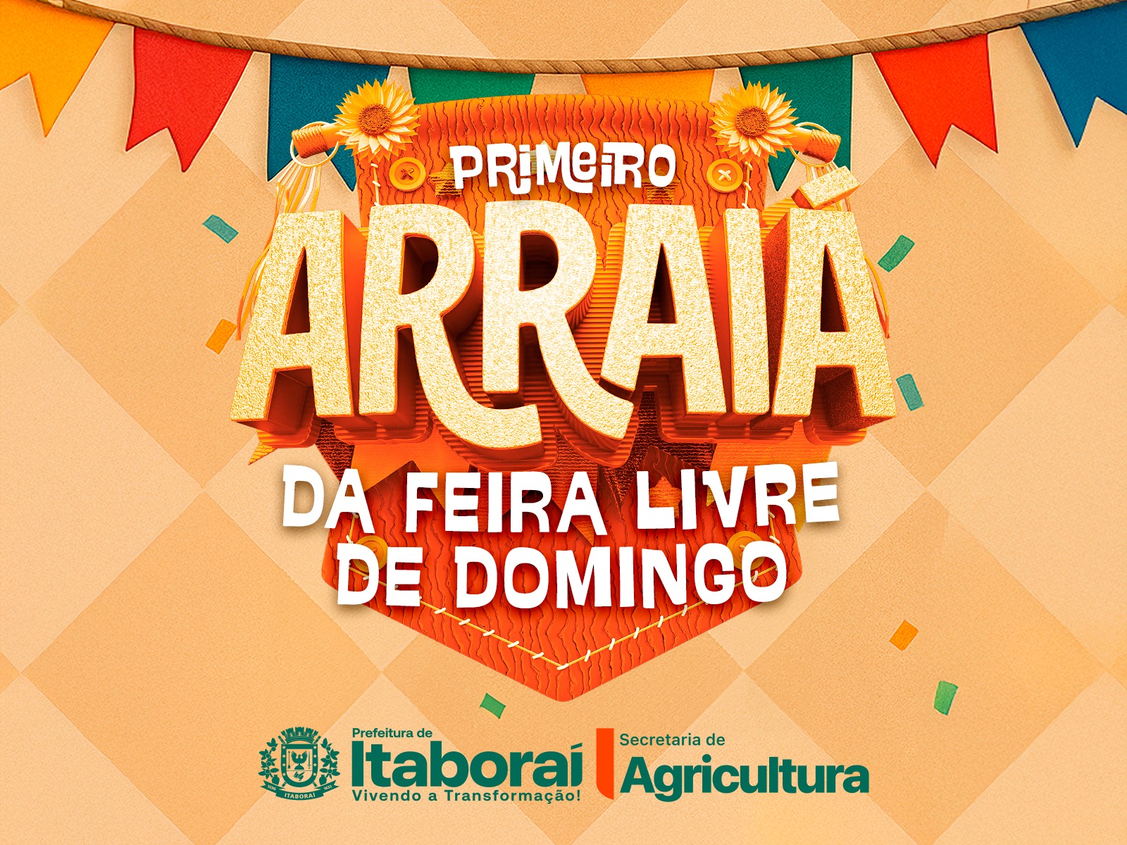 Arraiá da Feira Livre promete resgatar tradições e animar a manhã de domingo (22/06) em Itaboraí