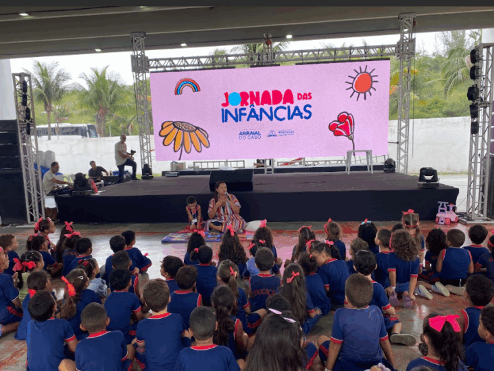 Segunda edição da Jornada das Infâncias será realizada em Arraial do Cabo com programação gratuita para crianças