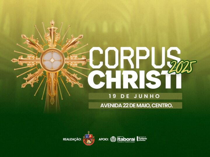 Celebração de Corpus Christi acontece nesta quinta-feira (19/06), na Avenida 22 de Maio