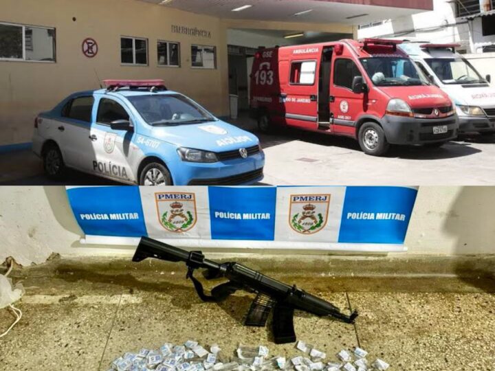 Traficantes atacam patrulha do 12º BPM e ferem PM durante patrulhamento no Fonseca