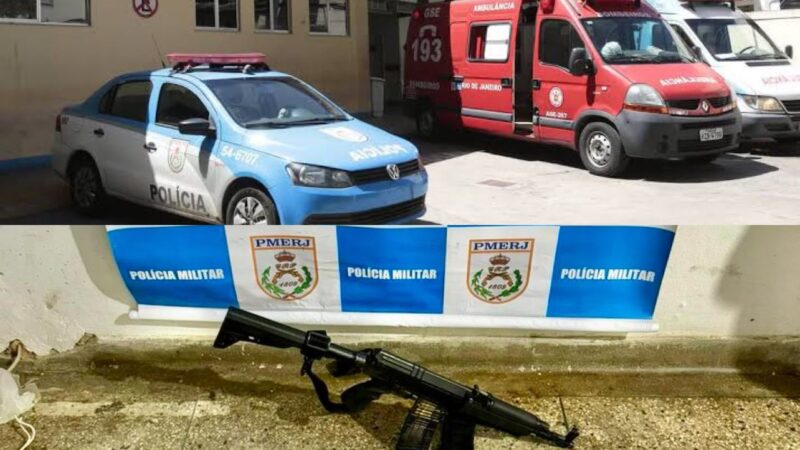 Traficantes atacam patrulha do 12º BPM e ferem PM durante patrulhamento no Fonseca