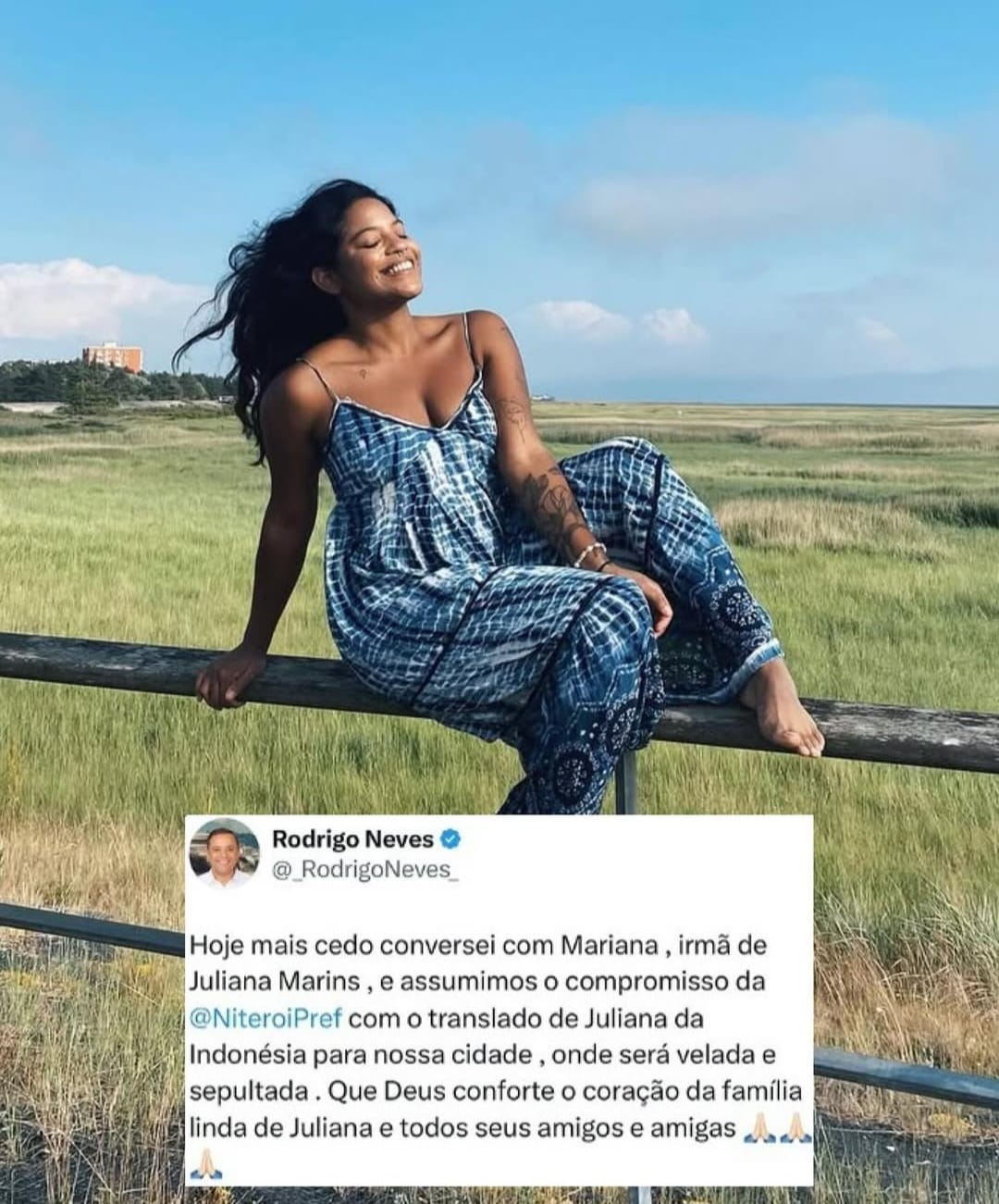 Prefeitura de Niterói custeará translado de Juliana Marins para o Brasil e prepara homenagem à jovem