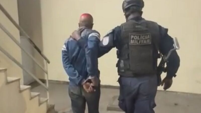 Operação Força Total prende homem com mandado de prisão em aberto no bairro Gebara, Itaboraí