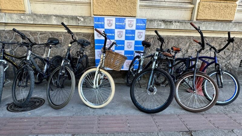 AÇÃO PRECISA DA POLÍCIA MILITAR RECUPERA SETE BICICLETAS FURTADAS EM NITERÓI