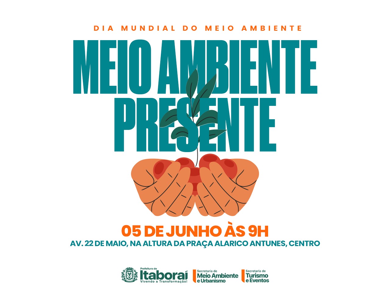 Meio Ambiente Presente: ação de distribuição de mudas e troca de recicláveis por copos reutilizáveis acontece nesta quinta-feira (05/06)