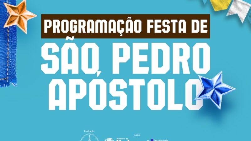 Venda das Pedras celebra São Pedro Apóstolo com programação religiosa e cultural a partir desta sexta-feira (27/06)
