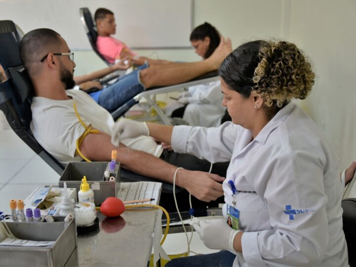 Saúde promove ação de doação de sangue na USF Jardim Atlântico neste sábado (21/06)