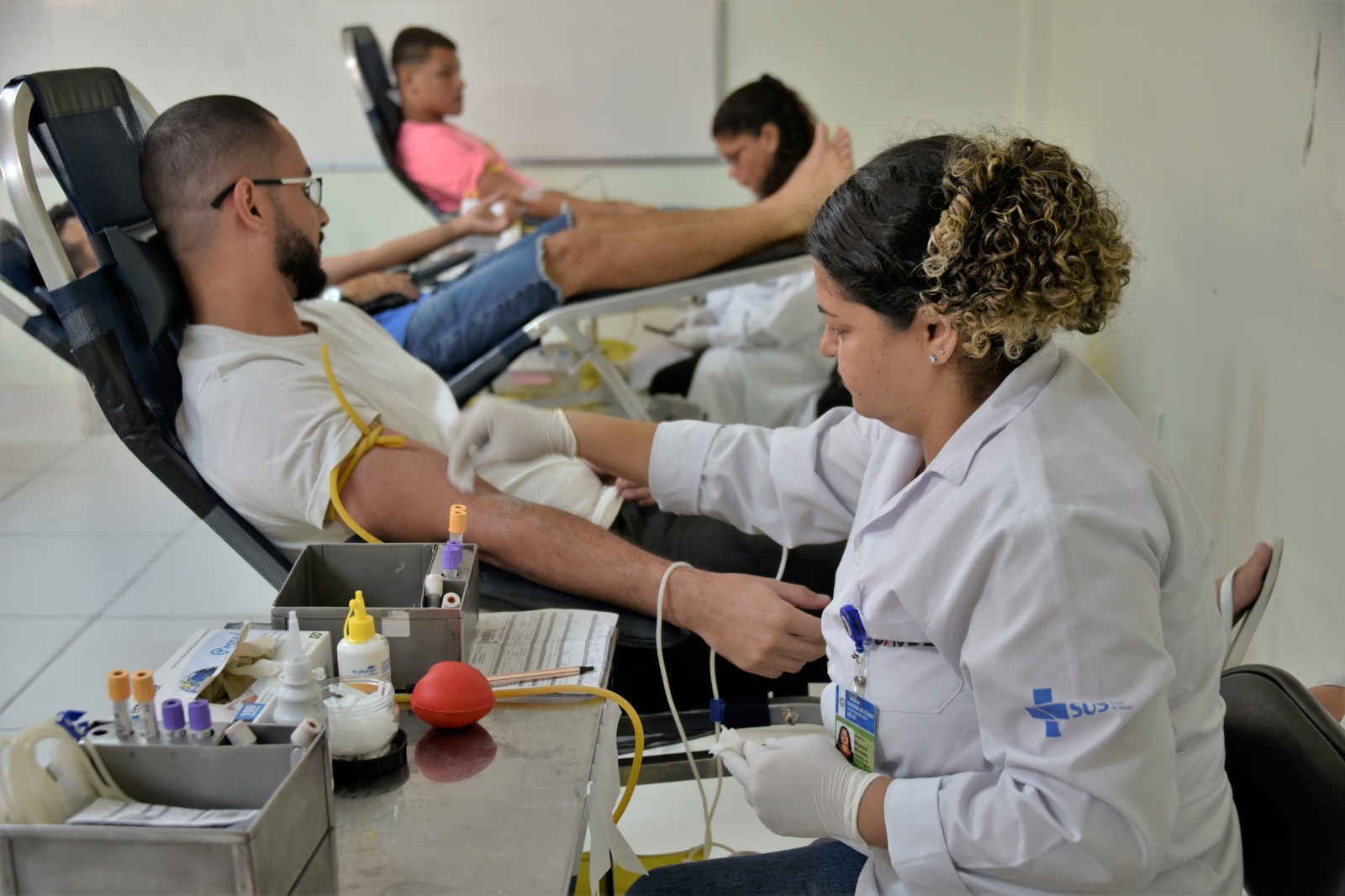 Saúde promove ação de doação de sangue na USF Jardim Atlântico neste sábado (21/06)