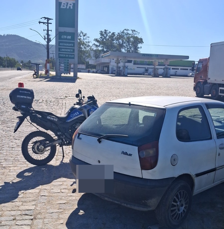 Guarda Municipal recupera, em Inoã, veículo poucas horas após o furto