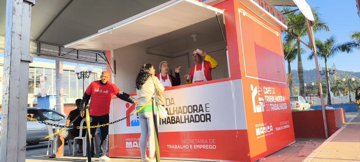 Prefeitura distribui 1.600 kits de café da manhã no 1º Café da Trabalhadora e do Trabalhador