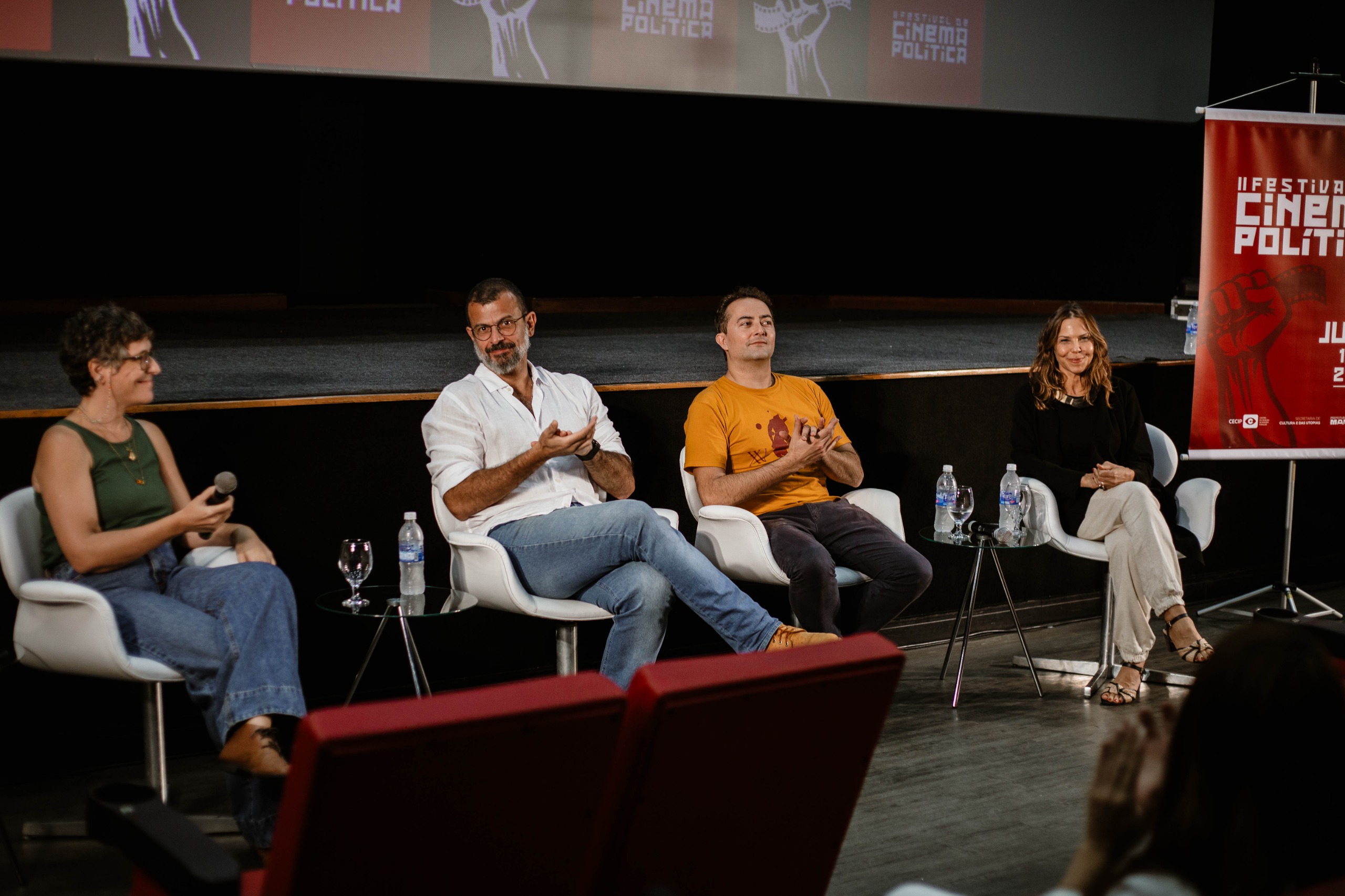 Segundo dia do II Festival de Cinema e Política aborda influência no cinema nacional
