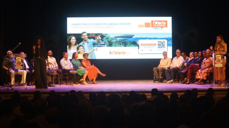 Prefeitura lança atualização do plano estratégico “Niterói Que Queremos” até 2050