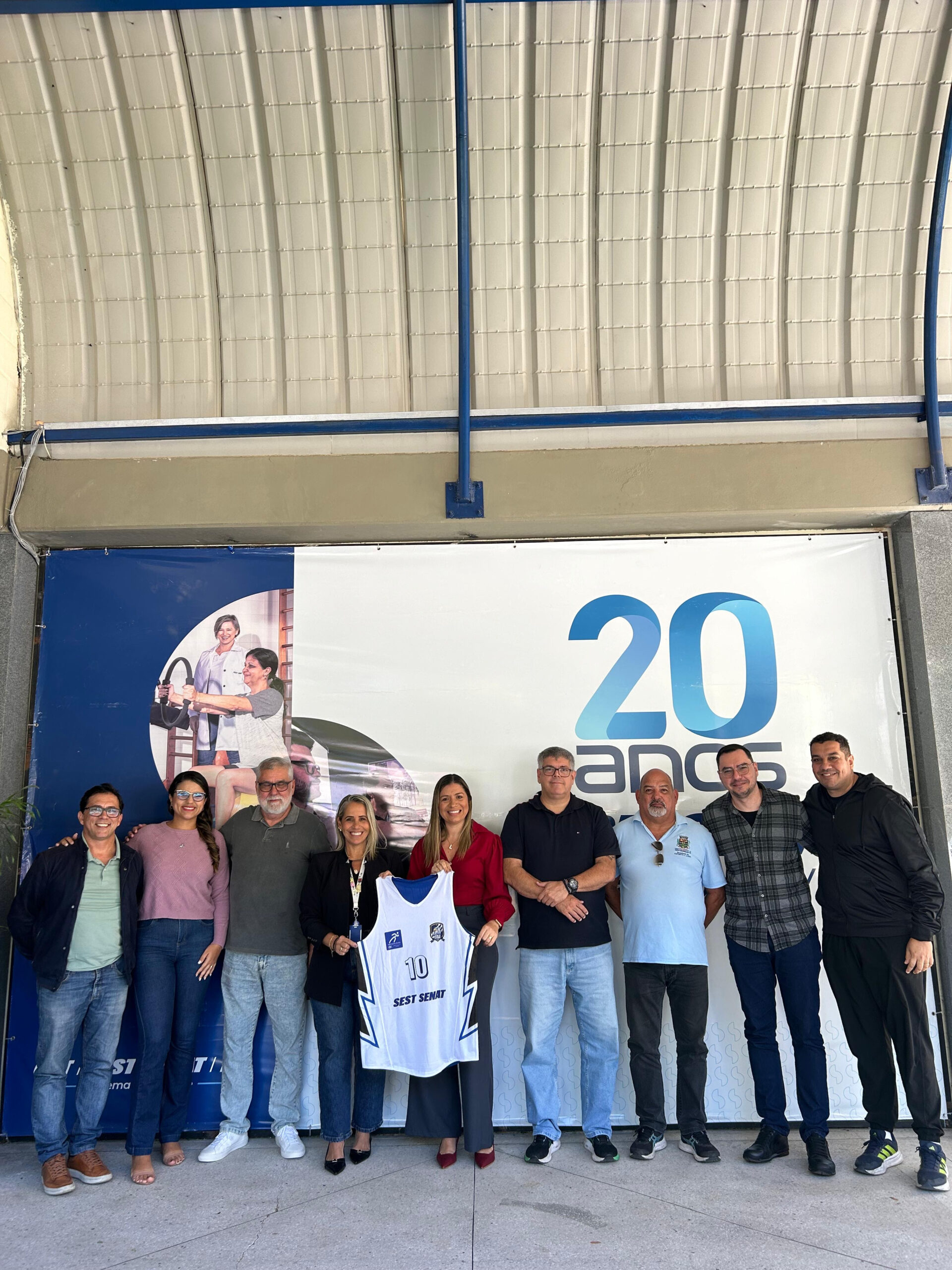 São Gonçalo reforça parceria de sucesso para a realização de eventos esportivos com o Sest Senat