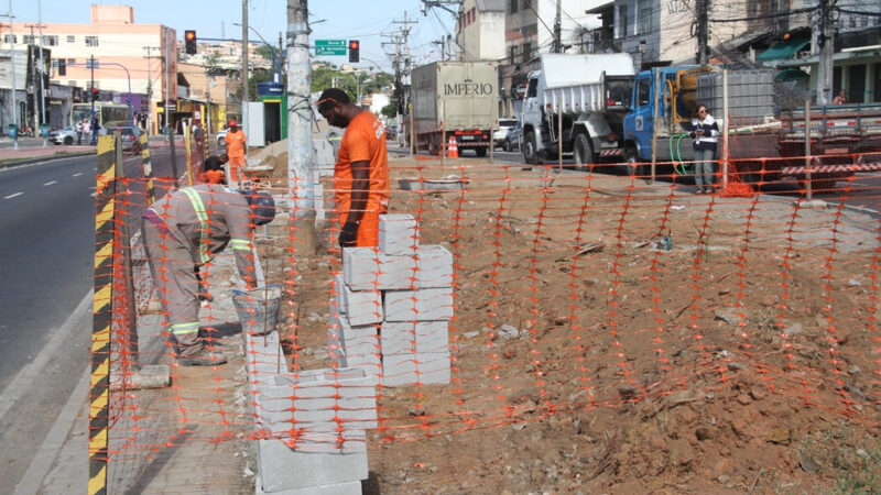 Obras da Praça do Vila Lage seguem avançando