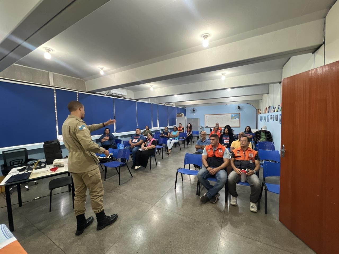 Defesa Civil de São Gonçalo realiza primeira aula dos núcleos comunitários