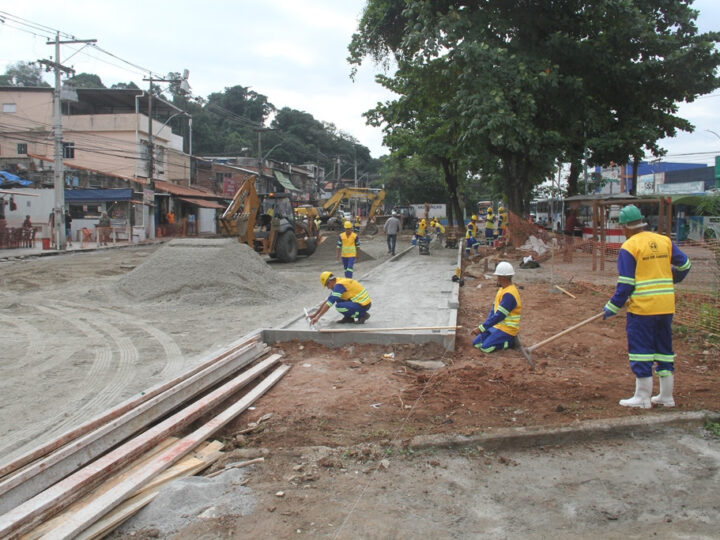 Obras no trecho 4 do MUVI seguem avançando 