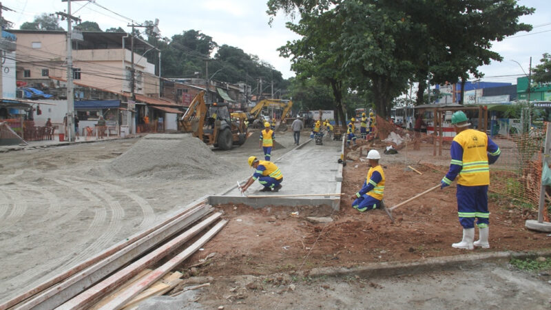 Obras no trecho 4 do MUVI seguem avançando 