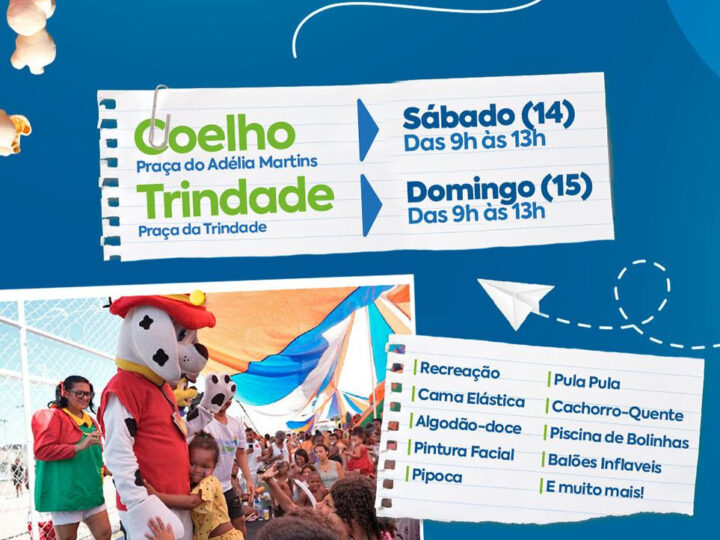 Caravana de Arte e Lazer chega aos bairros Coelho e Trindade 