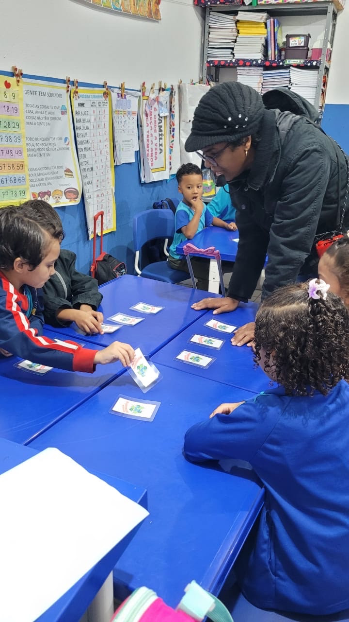Projeto “Meu Ambiente” promove atividade lúdica sobre reciclagem em escola de Santa Izabel