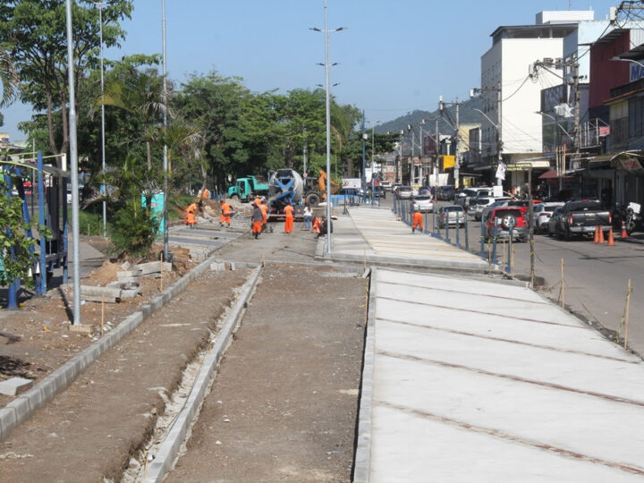Obras de estacionamento no Jardim Alcântara estão transformando o bairro