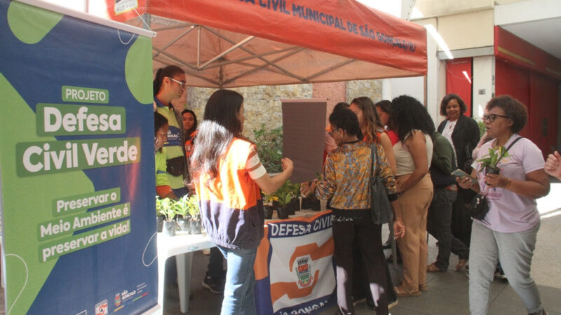 São Gonçalo distribui mudas de plantas no mês do Meio Ambiente