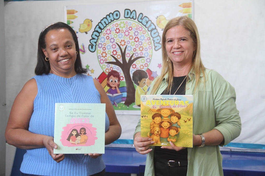 Professoras da rede municipal de São Gonçalo lançam livros na Bienal