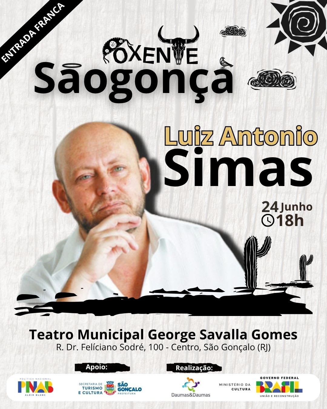 São Gonçalo abre Festival Nordestino com noite de reflexão sobre a cultura junina