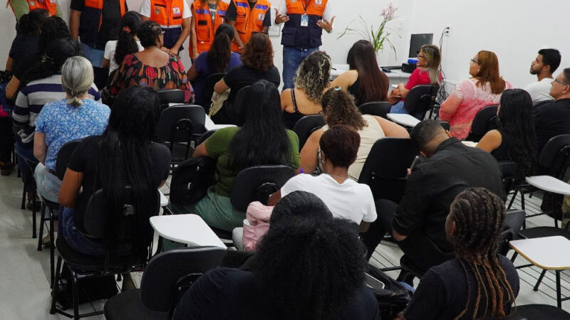 Defesa Civil inicia aulas da nova turma do Curso de Voluntários