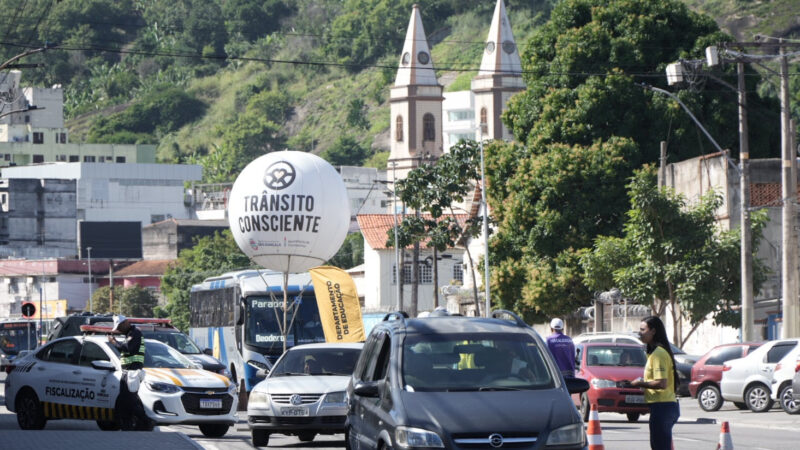 São Gonçalo intensifica campanha de combate à imprudência no trânsito