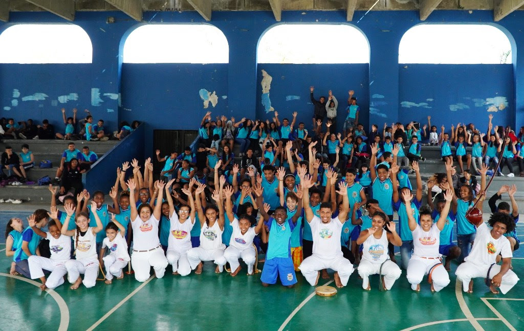 Capoeira é destaque em recreio dirigido em escola de São Gonçalo