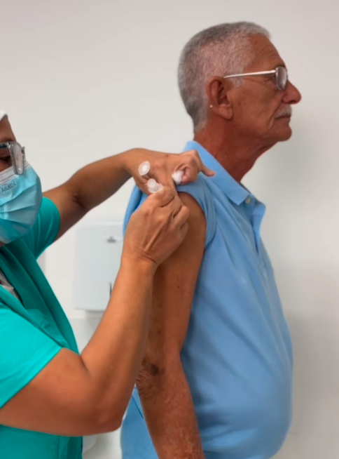 Capitão Nelson convoca a população a tomar vacina contra gripe