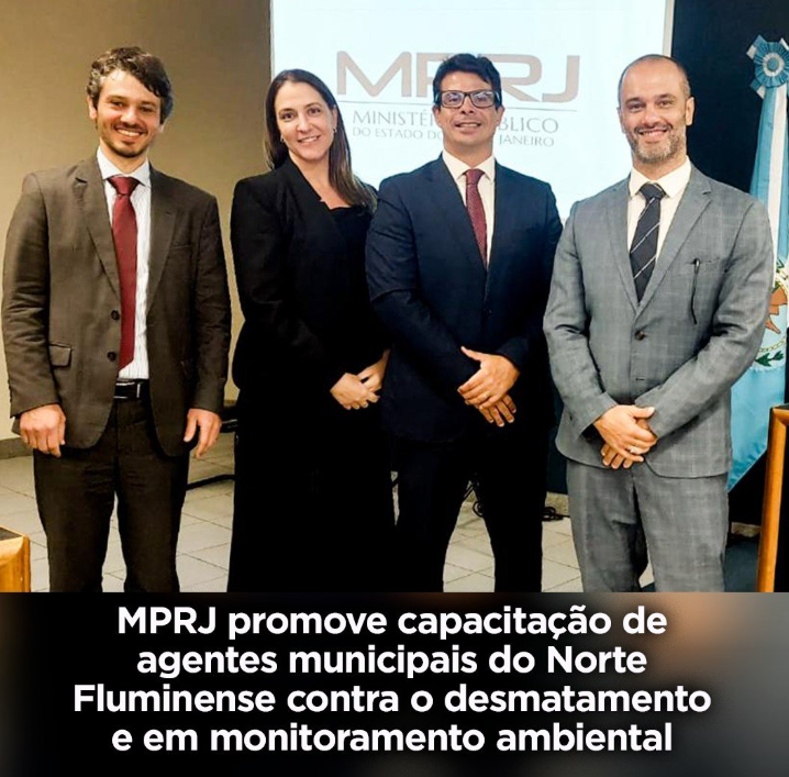 MPRJ promove capacitação de agentes municipais do Norte Fluminense contra o desmatamento e em monitoramento ambiental