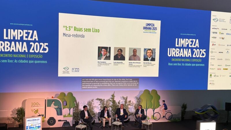 Niterói apresenta ações de limpeza urbana em evento internacional realizado em Portugal
