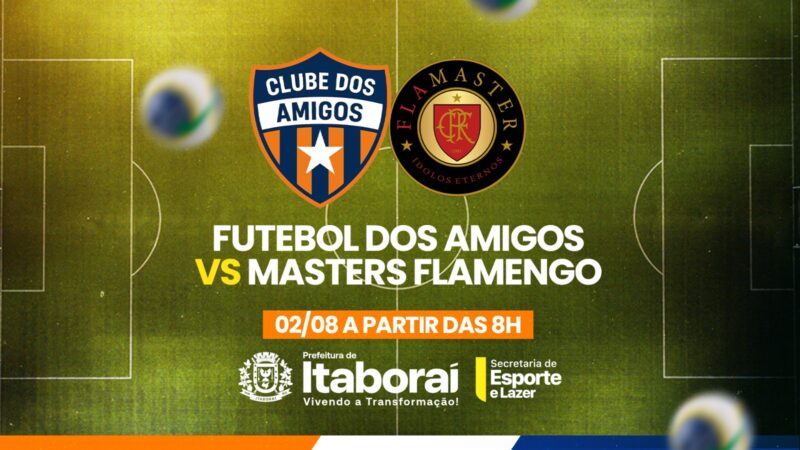 Estádio Alzirão recebe partida entre Clube dos Amigos e Masters do Flamengo neste sábado (02/08)