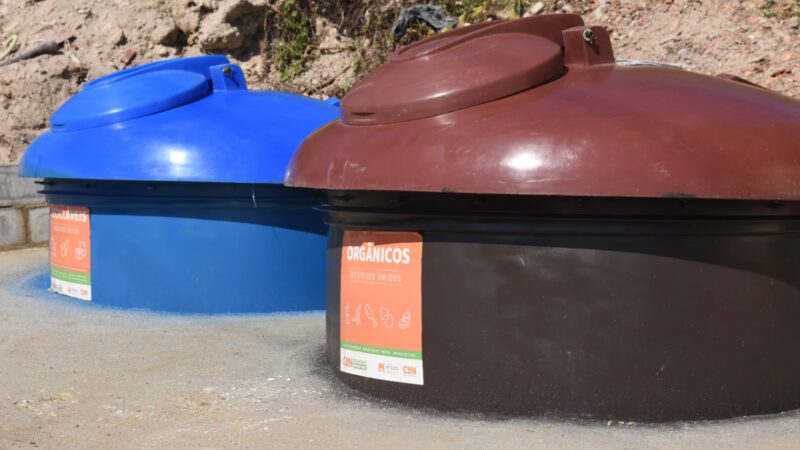Prefeitura de Niterói instala contêineres para coleta seletiva na Ititioca