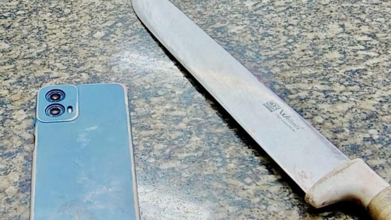 Terror no centro de Niterói: Homem é preso após assaltar pedestre com facão no Centro de Niterói; celular foi recuperado