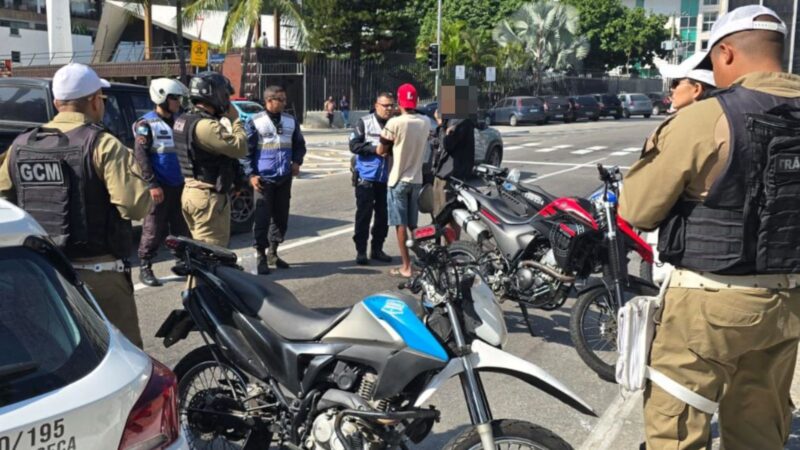 Dupla é detida após perseguição com apoio da Guarda Municipal e PM em Niterói