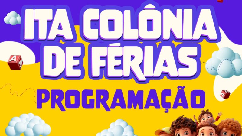 Itaboraí realiza edição especial da Ita Colônia de Férias com atividades gratuitas para as crianças