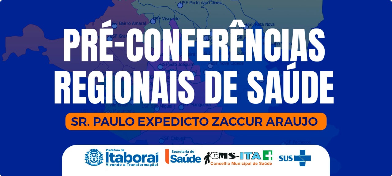 Itaboraí realiza Pré-Conferências Regionais de Saúde a partir de agosto