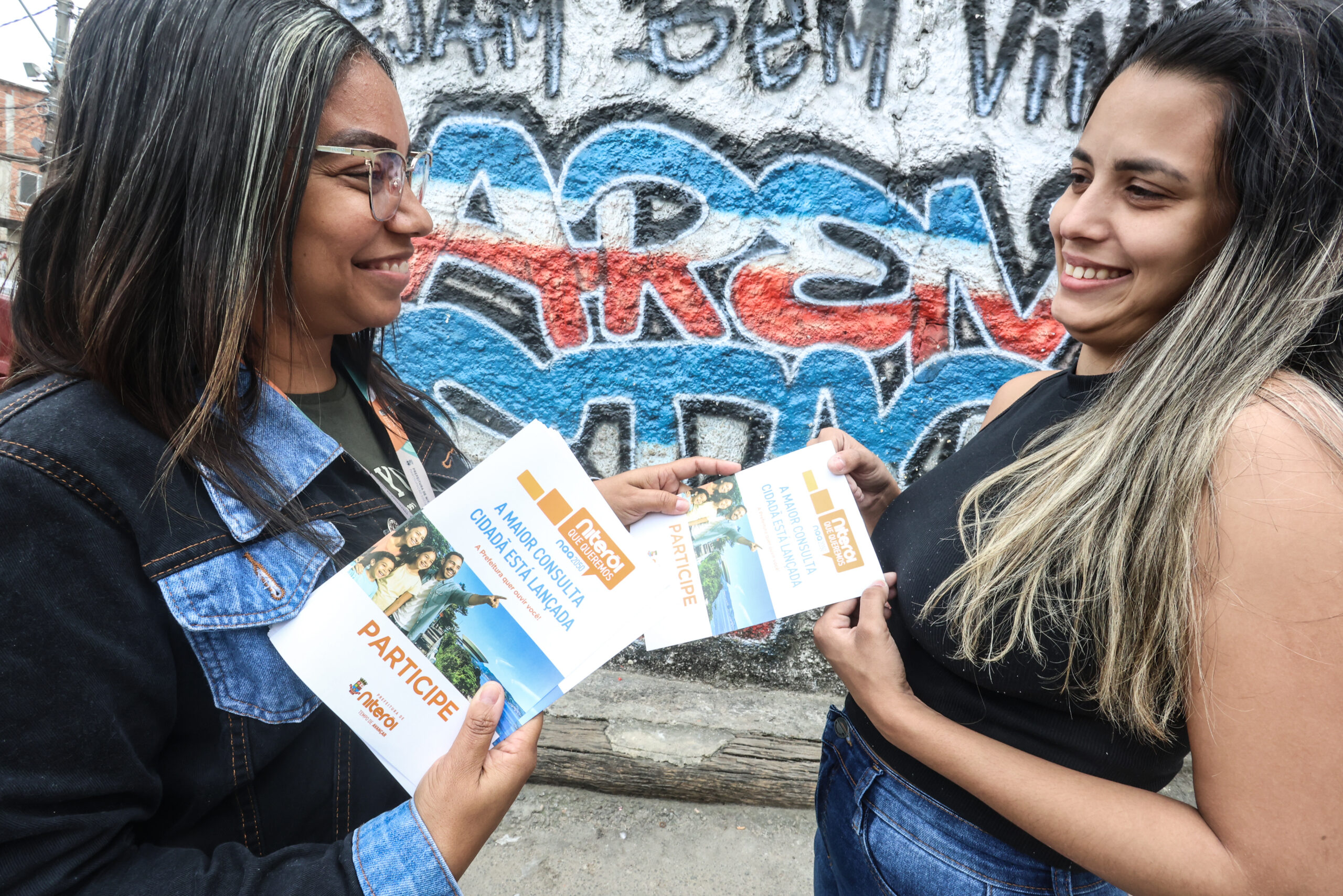 Consulta pública “Niterói Que Queremos 2050” ganha reforço nas ruas