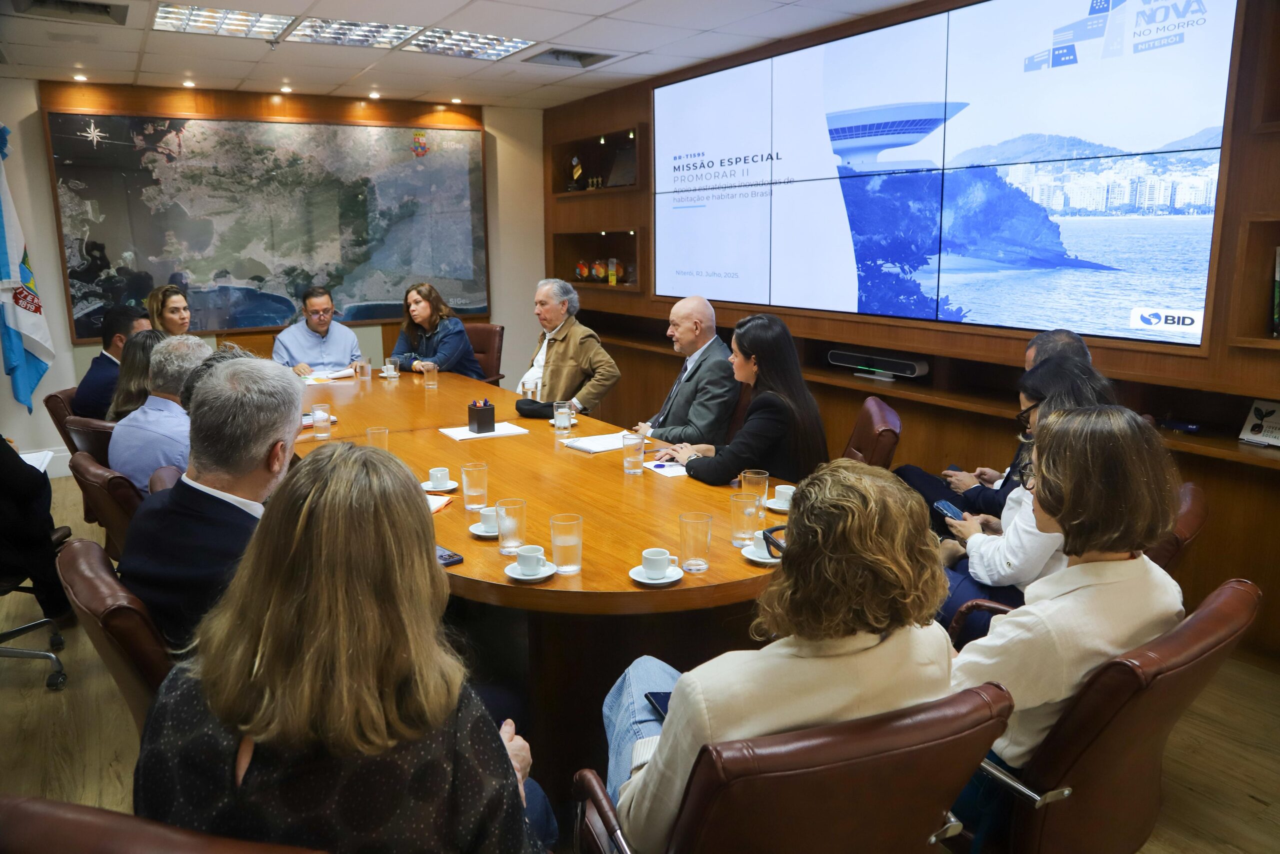 Prefeitura de Niterói e BID promovem intercâmbio de cooperação técnica para o programa Vida Nova no Morro