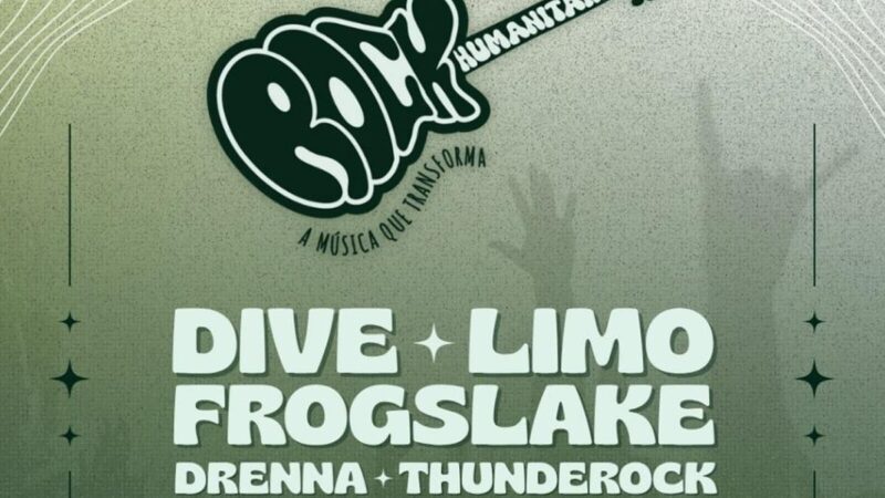 Rock Humanitário agita Itaboraí com muita música e solidariedade neste domingo (13/07)